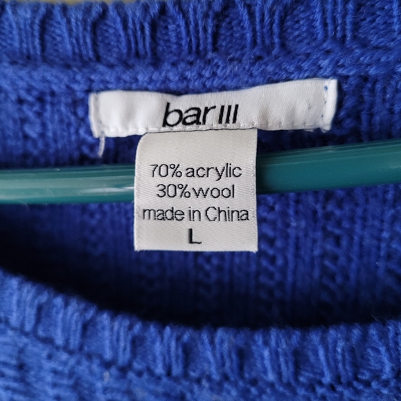 Blue Knit Sweater - Picture 4 of 4